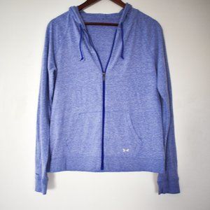 Under Armour zipper hoodie in marled lavender
